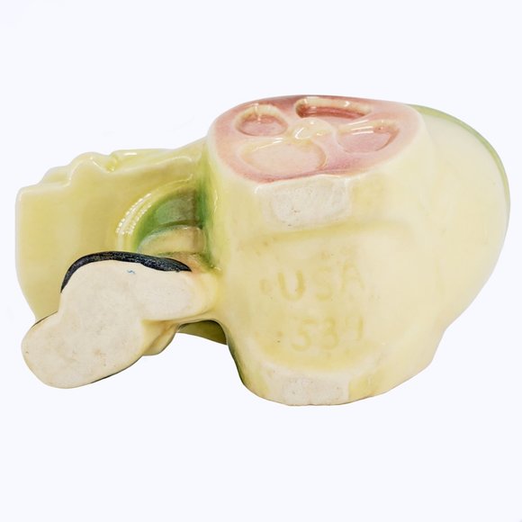 VTG Shawnee Pottery Planter Chinese Man Rickshaw Cart #539 USA Ceramic Asian - Picture 6 of 7